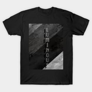 Gray abstract design T-Shirt